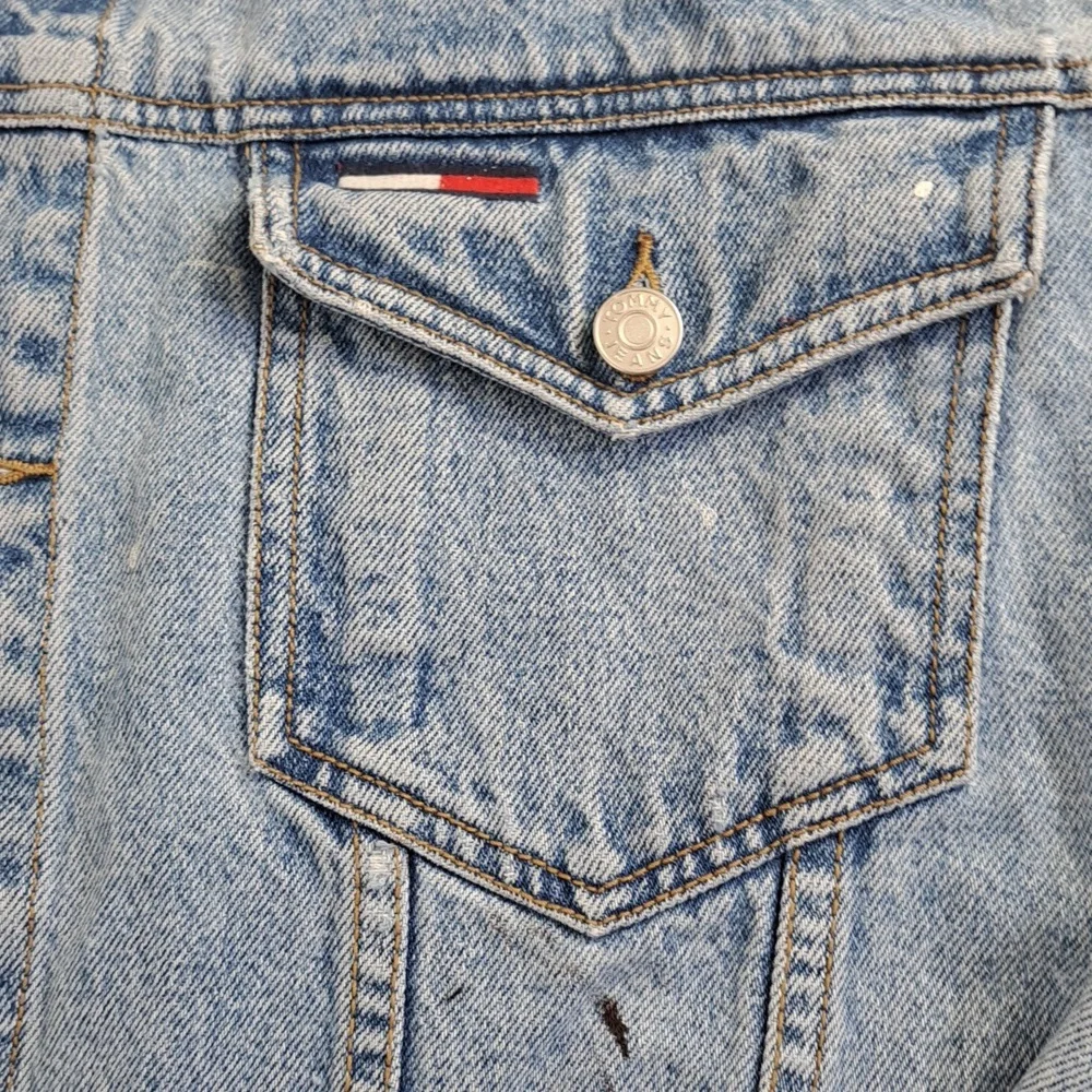 Destroyed Tommy Jean Jacket Size XL - Picture 10 of 17